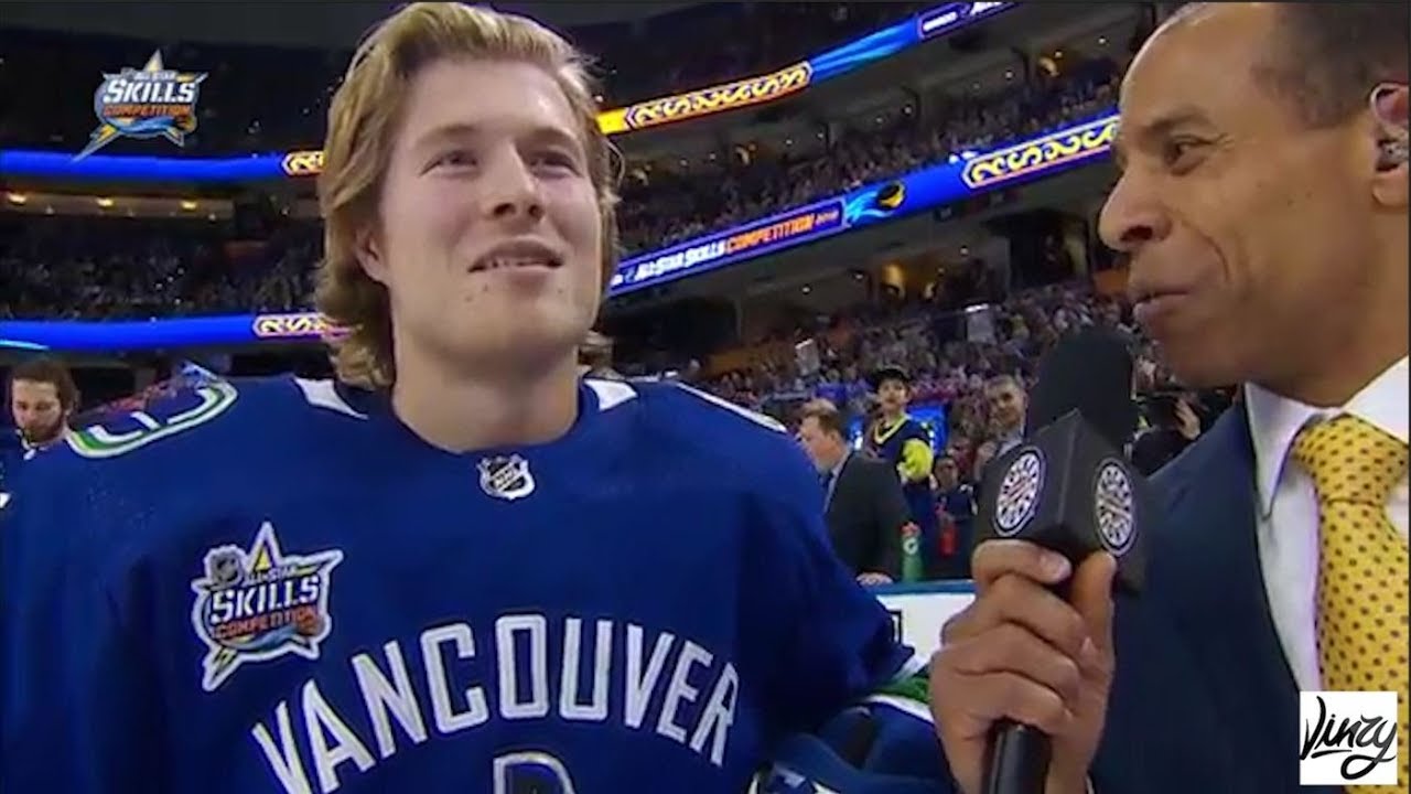 Brock Boeser wins Shooting Accuracy - 2018 NHL All-Star Skills Comp.