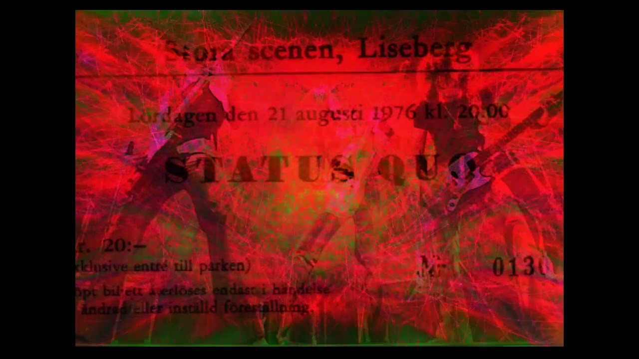 Status Quo live in Liseberg 1976