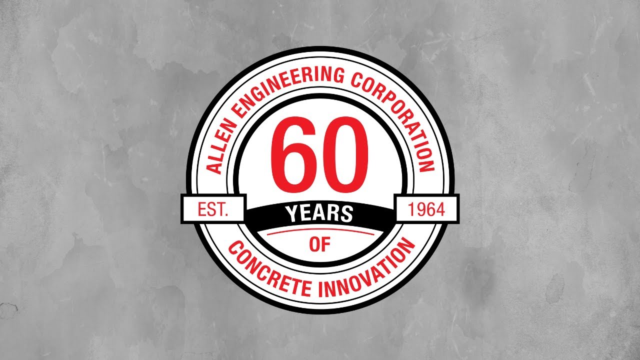 60 Years of Concrete Innovation | Allen Engineering Corporation