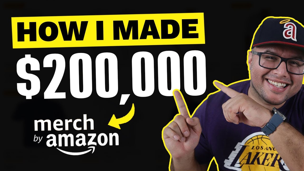 How I Made $200,000 on Merch by Amazon 💰 (MERCH BY AMAZON TUTORIAL FOR BEGINNERS 2023) | POD