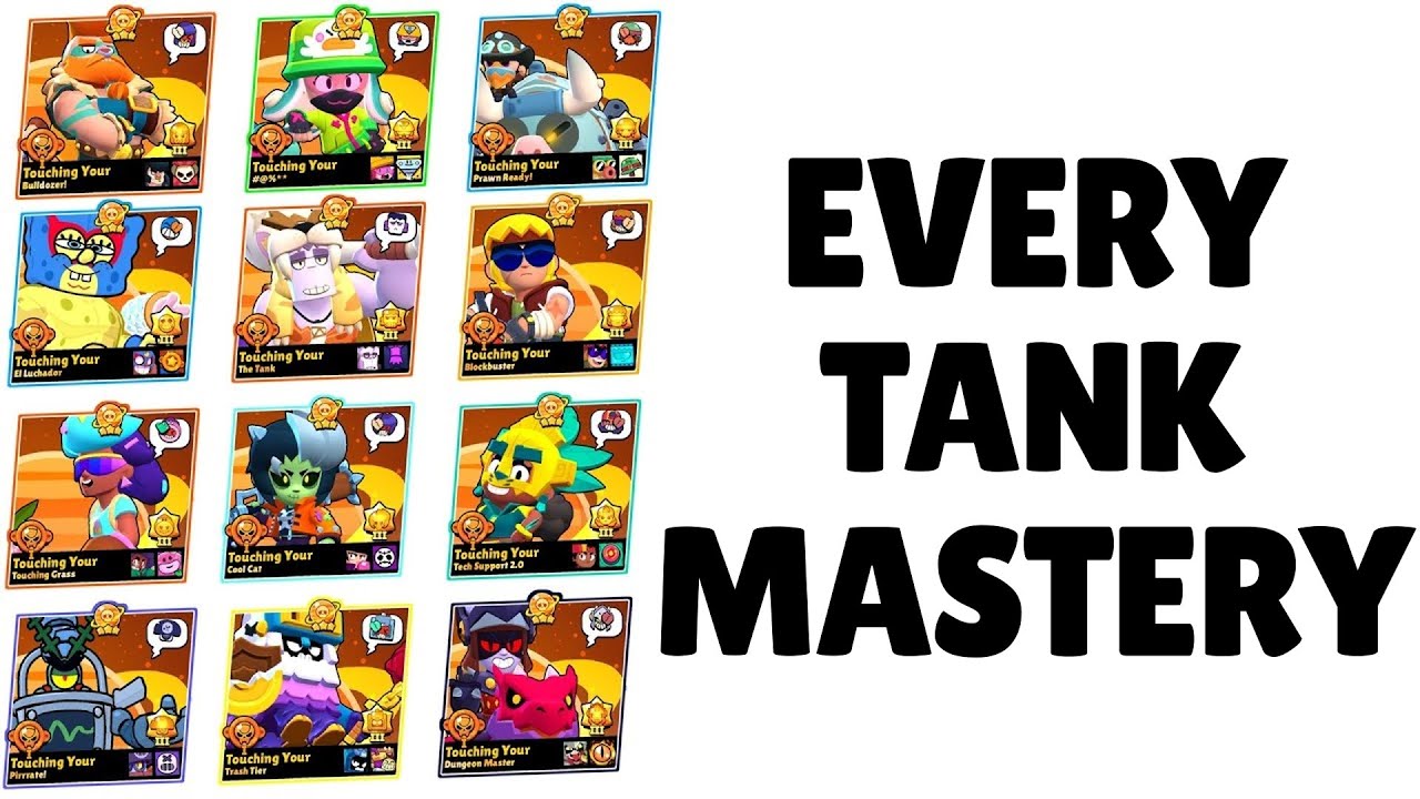 This Is How I Mastered EVERY Tank In Brawl Stars