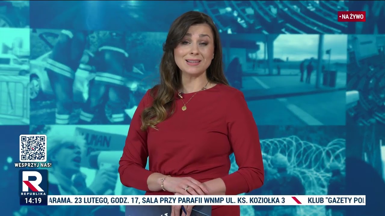 Informacje Telewizja Republika 14.02.2026 godzina 14:00