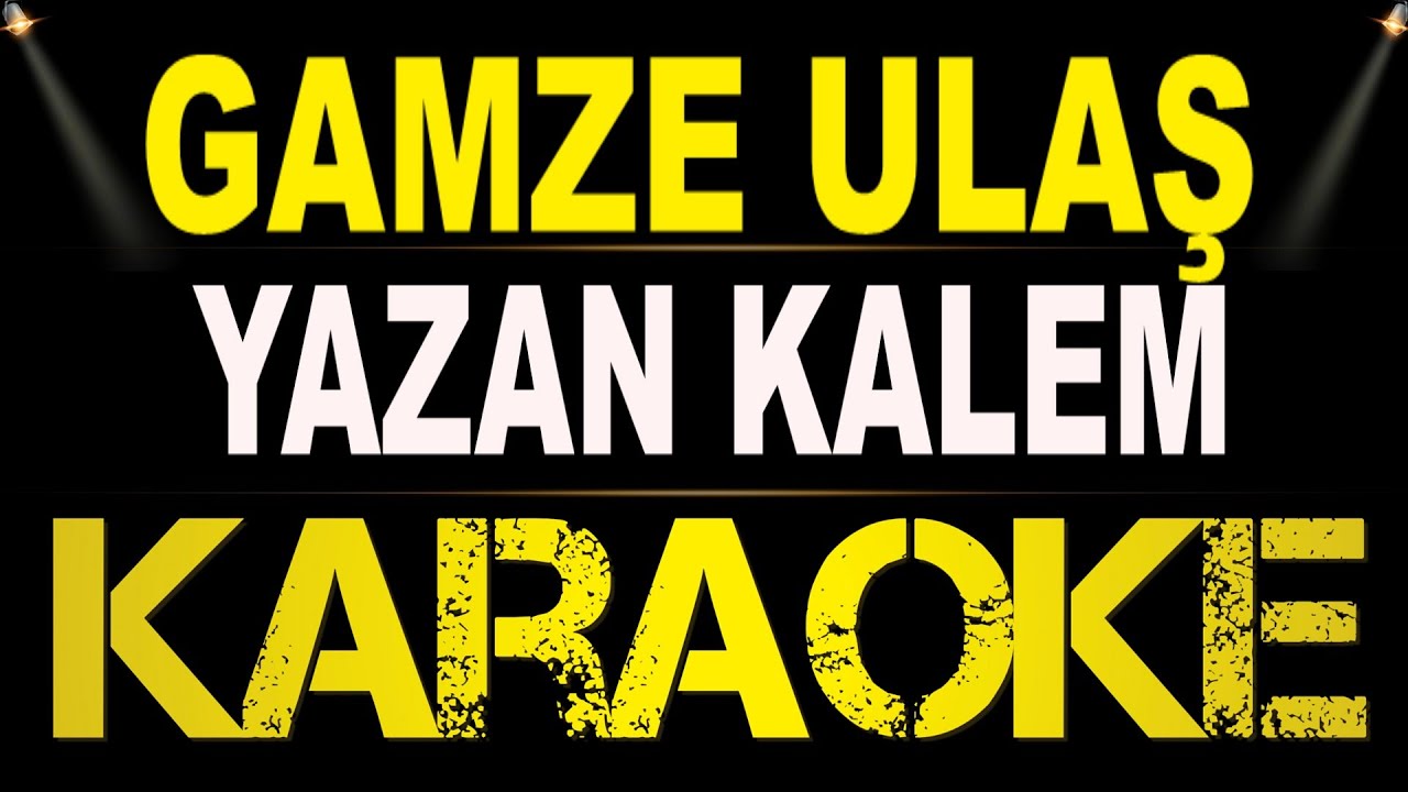 Gamze Ulaş - Yazan Kalem Siyah / Karaoke / Md Altyapı / Cover / Lyrics / HQ
