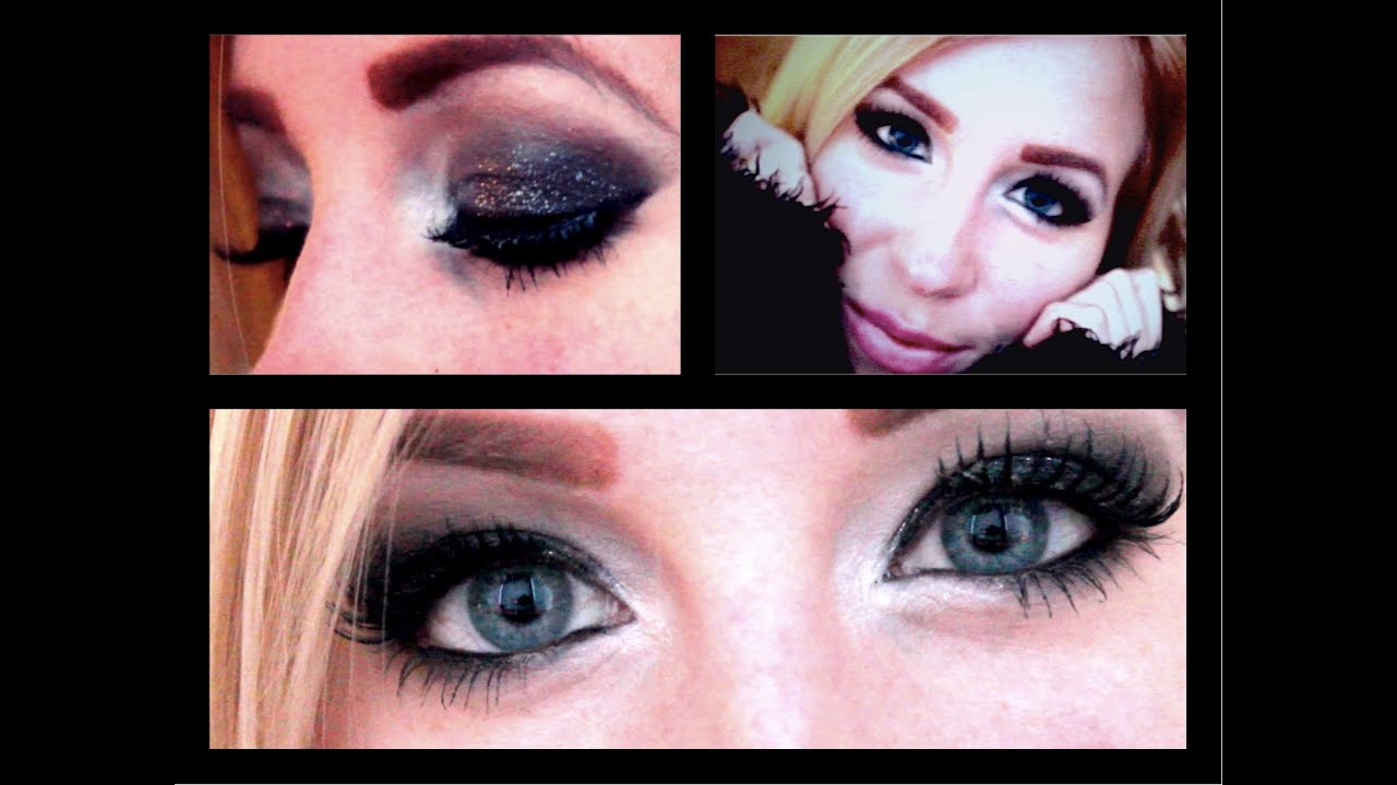 [ TUTORIEL MAKEUP ] : smoky eyes noir ( makeup pour les fêtes )