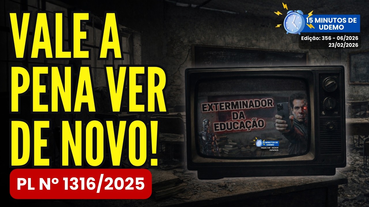 Vale a pena ver de novo: O PL que destrói a escola pública!