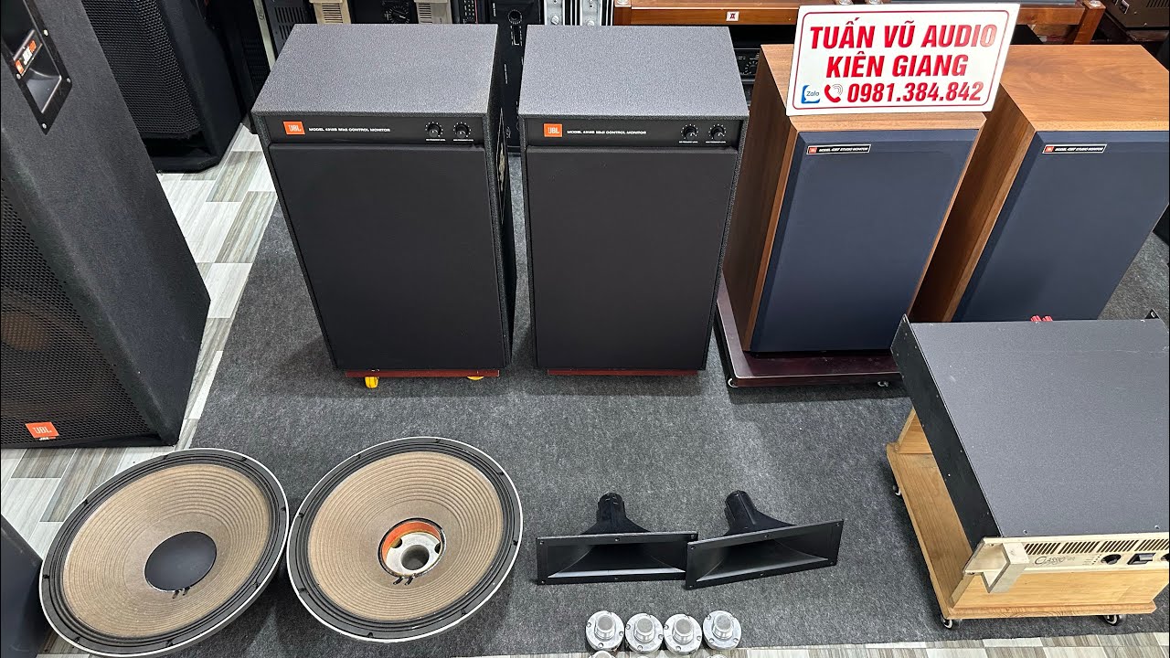 (Đã Bán) Em về Loa JBL 4307 .Loa JBL 4312B MKii .Loa JBL JRX125 .Treble Kèn JBL ☎️0981384842