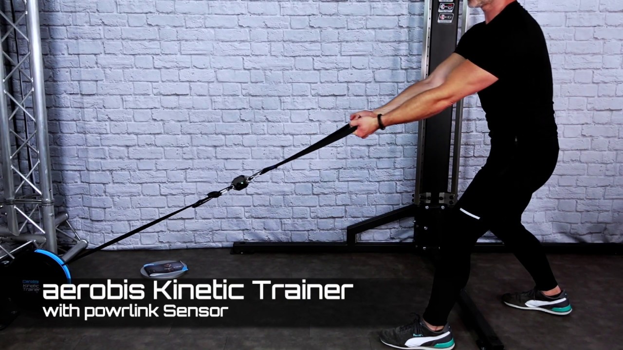 aerobis Kinetic Trainer - measure your flywheel training with powrlink