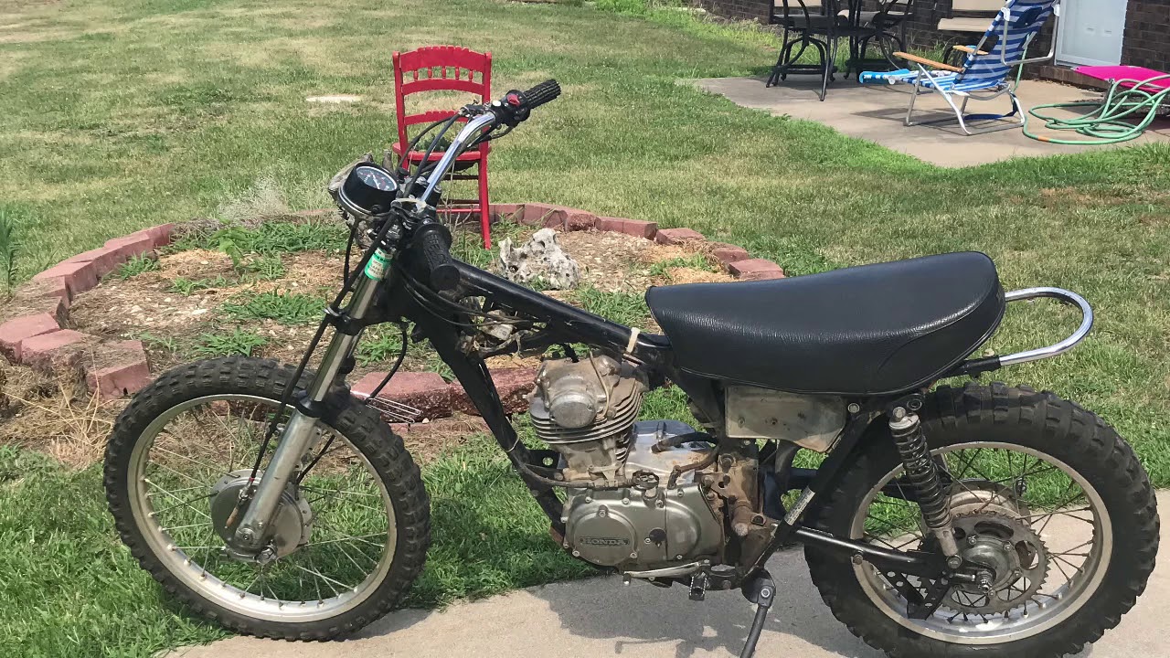 1972 Honda xl250 restoration