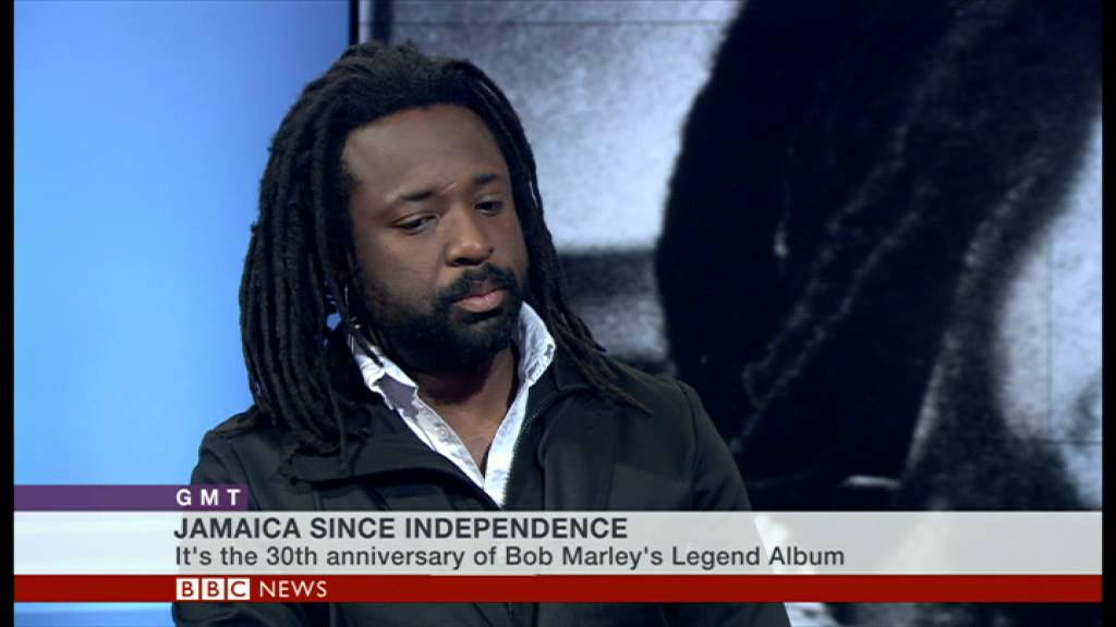 Marlon James on A Brief History of Seven Killings about Bob Marley on BBC WORLD TV's GMT 23/10/14