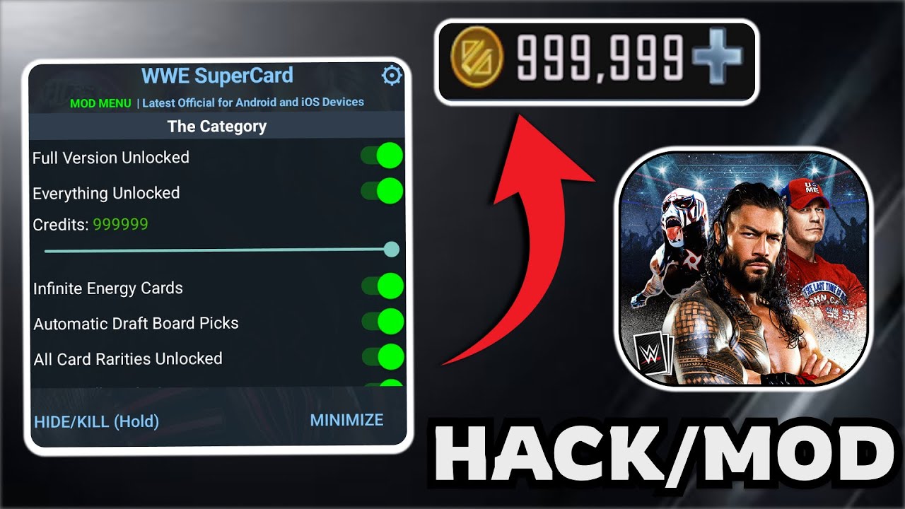 WWE SuperCard Hack 2026 - How to Get Unlimited Credits FAST (Working MOD APK iOS & Android)