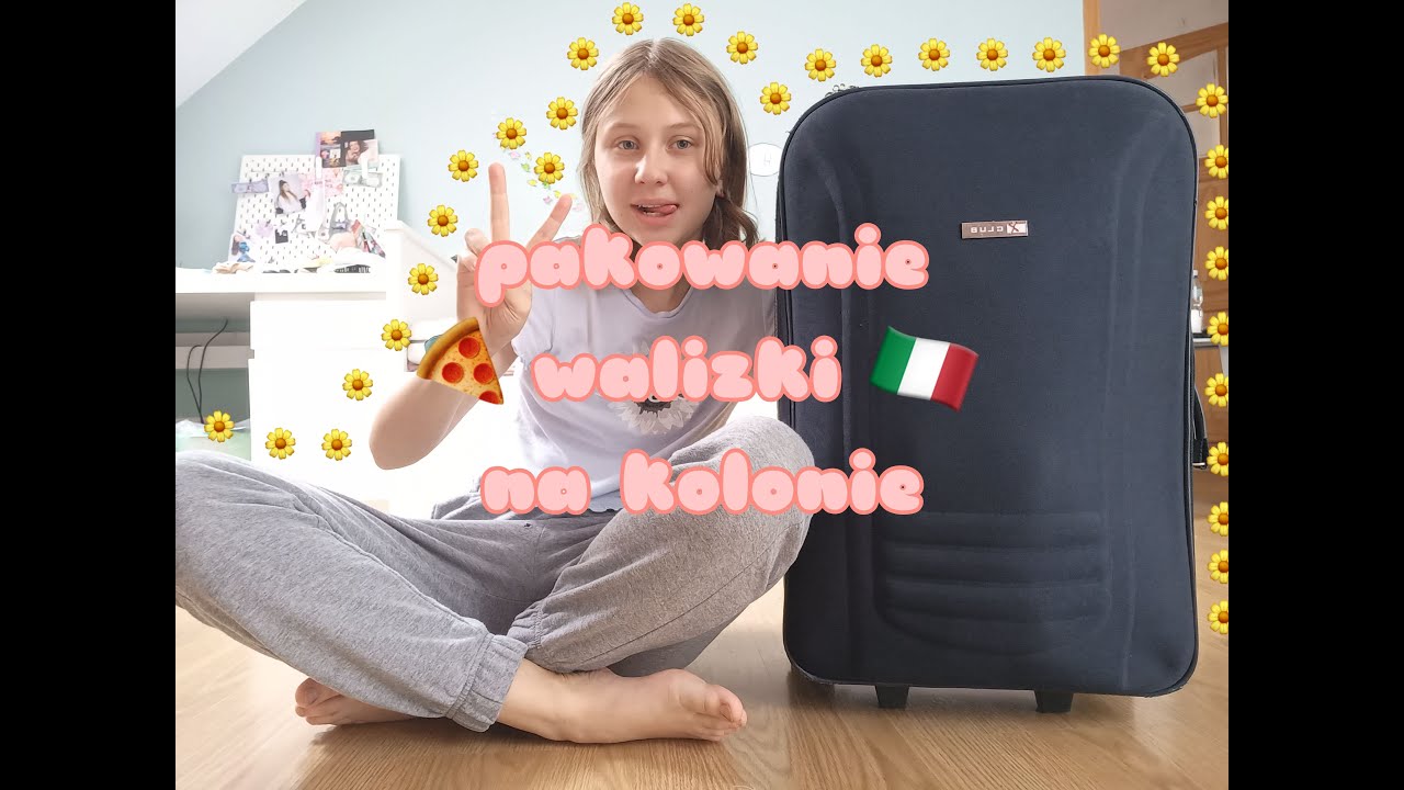PAKOWANIE WALIZKI NA KOLONIE DO WŁOCH