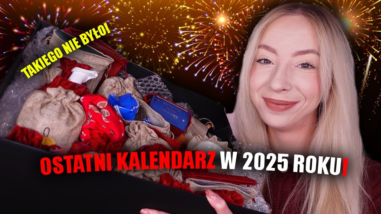 OSTATNI KALENDARZ ADWENTOWY W 2025 ROKU! | UNBOXING | TAKIEGO JESZCZE NIE BYŁO!