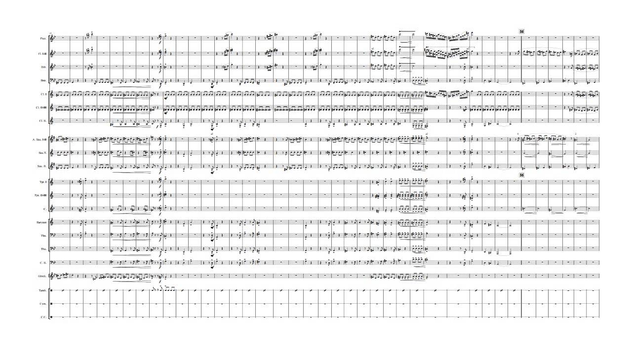 Partition L'étrange noël de M. Jack (D. Elfman) - Harmonie