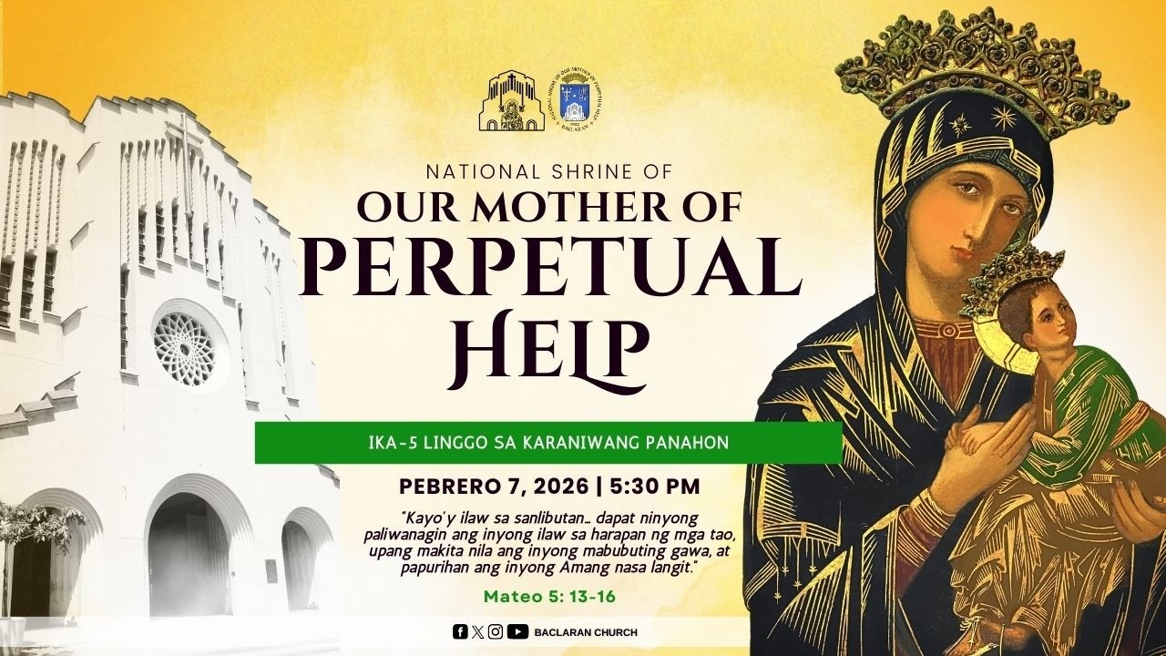 Baclaran Church: Ika-5 Linggo sa Karaniwang Panahon