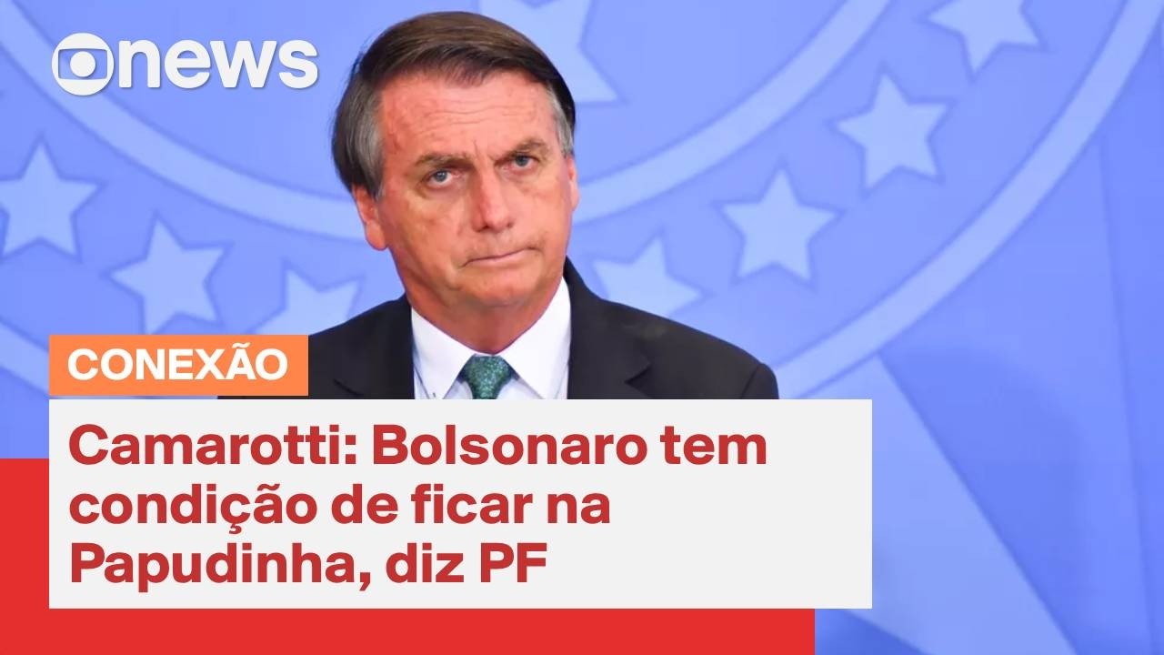 Camarotti: Bolsonaro tem condição de ficar na Papudinha, diz PF