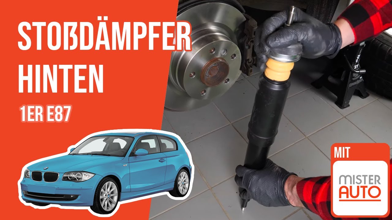 Wie BMW 1er E87 Stoßdämpfer hinten wechseln ➿