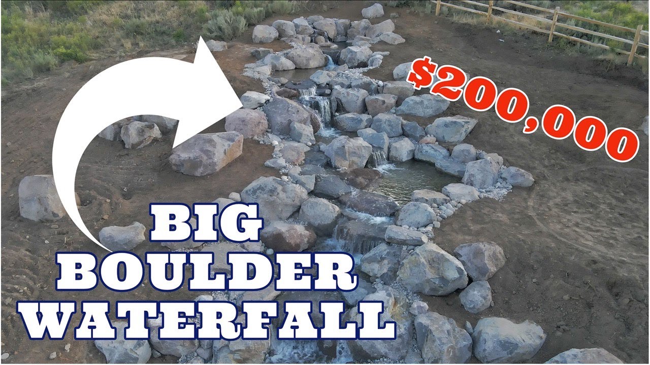 $200,000 LARGE BOULDER WATERFALL | Utah Pondless