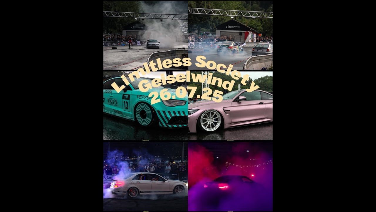 ⭐️Limtless Society Geiselwind 2025⭐️26.07.25 Tuning/Drift-Event / Eventzentrum Strohofer