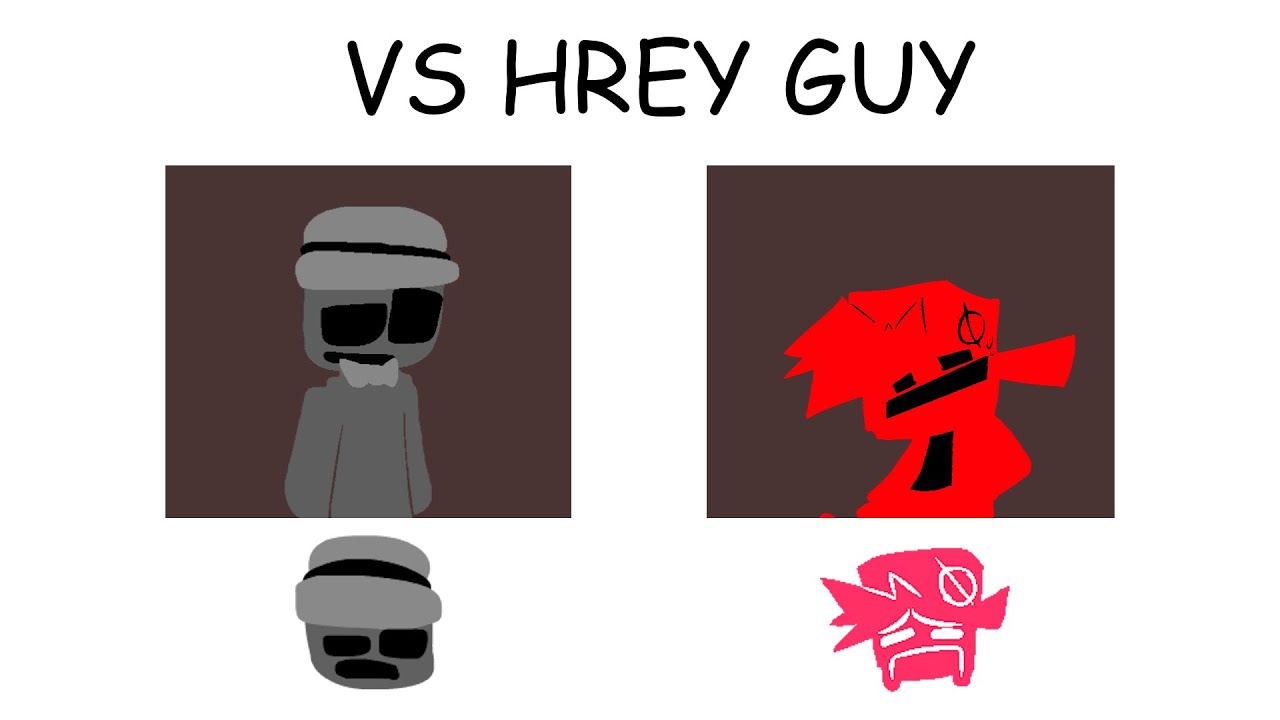 Friday Night Funkin' Vs. Hrey guy | FNF Ourple guy T Sides (Ourple) (Hrey) (Mod by me)