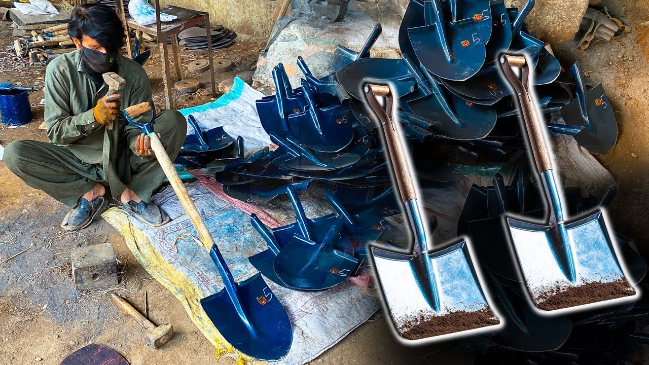 Process of Making Shovels | Complete Shovel Making Process | Shovels Production Factory