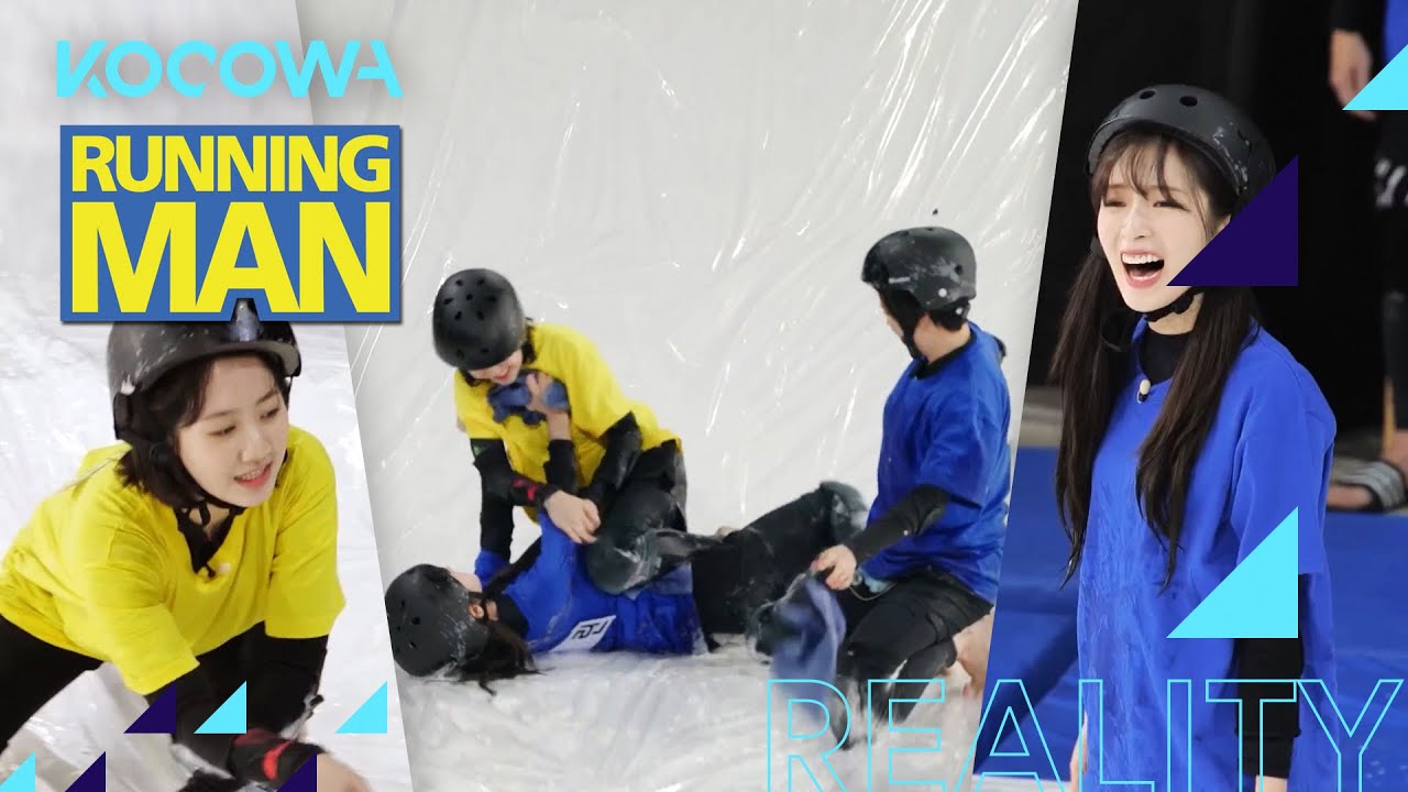 JiHyo, SAN, and JiHee play to win but Jong Kook gets to the top first | Running Man Ep 581 [ENG SUB]