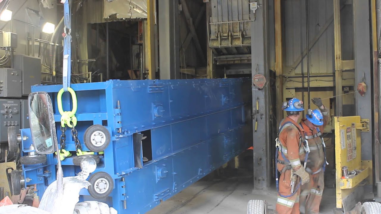 Rubicon Minerals Corp Installs Double Deck Cage, April 28, 2015
