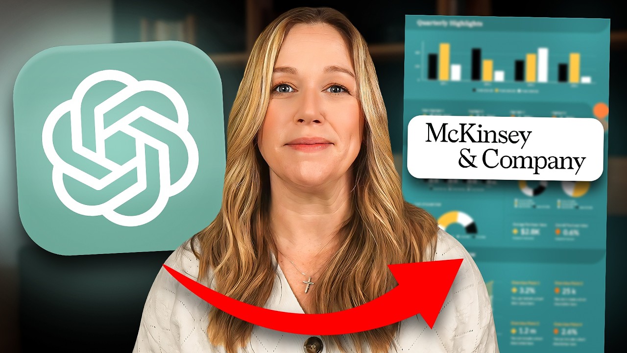 How to Use ChatGPT 4o to Make McKinsey Level Presentations