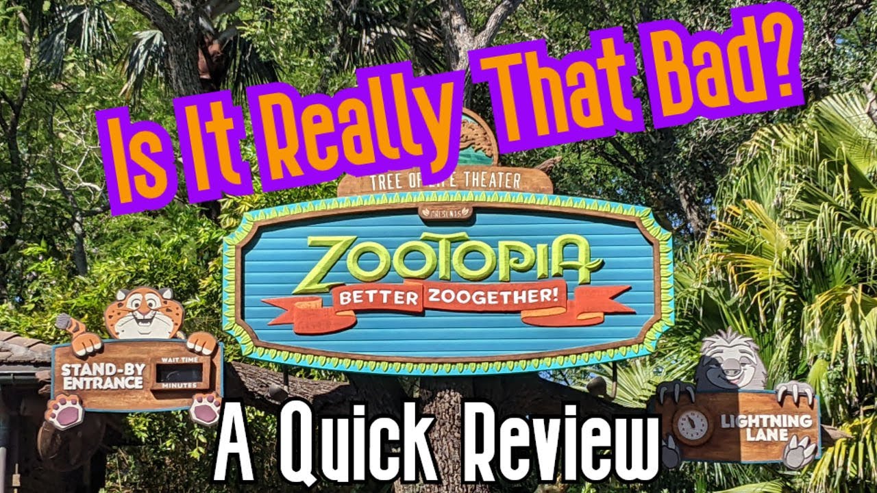 Zootopia: Better Zoogether - A Review of Animal Kingdom's Newest Attraction