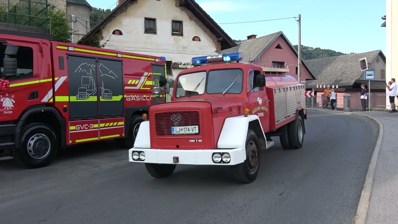 GASILCI PDG DVOR PRAZNUJE 80 LET Foto video IVANŠEK