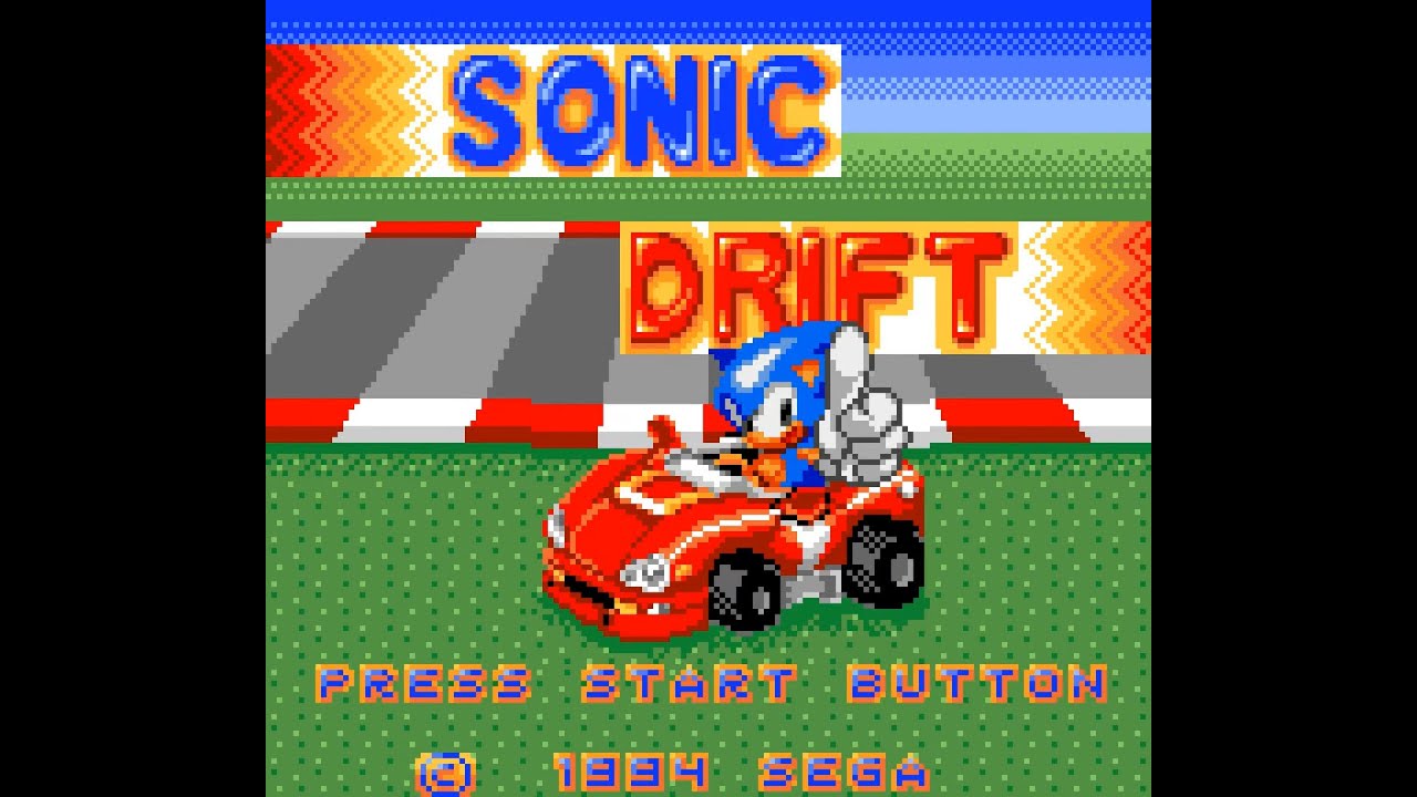 Game Gear Longplay [028] Sonic Drift (JP)