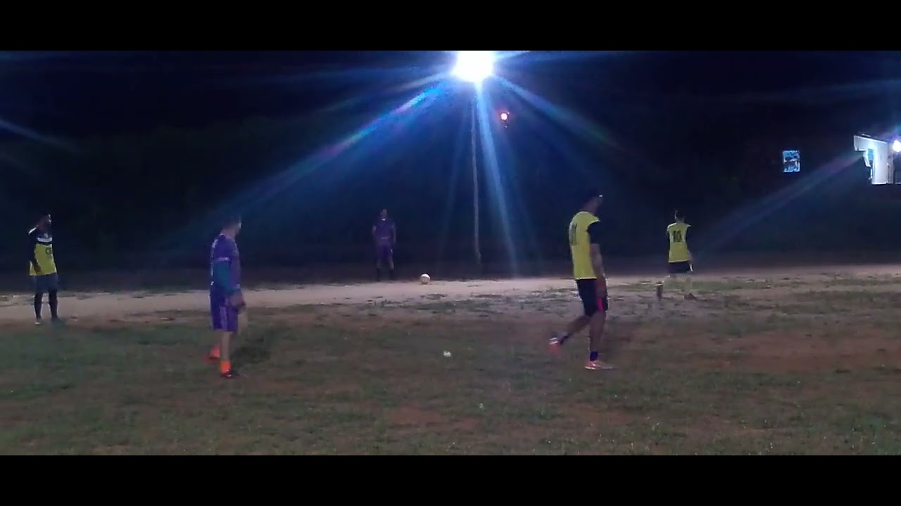 Lagoa da pedra 1º TEMPO  Baraúna 5  vs 7  juventude 