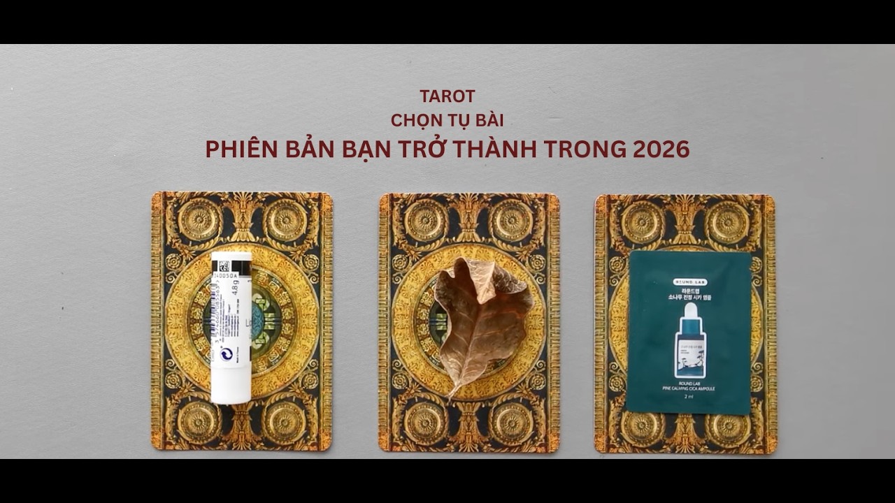 tarot: chọn tụ bài: phiên bản bạn trở thành trong 2026