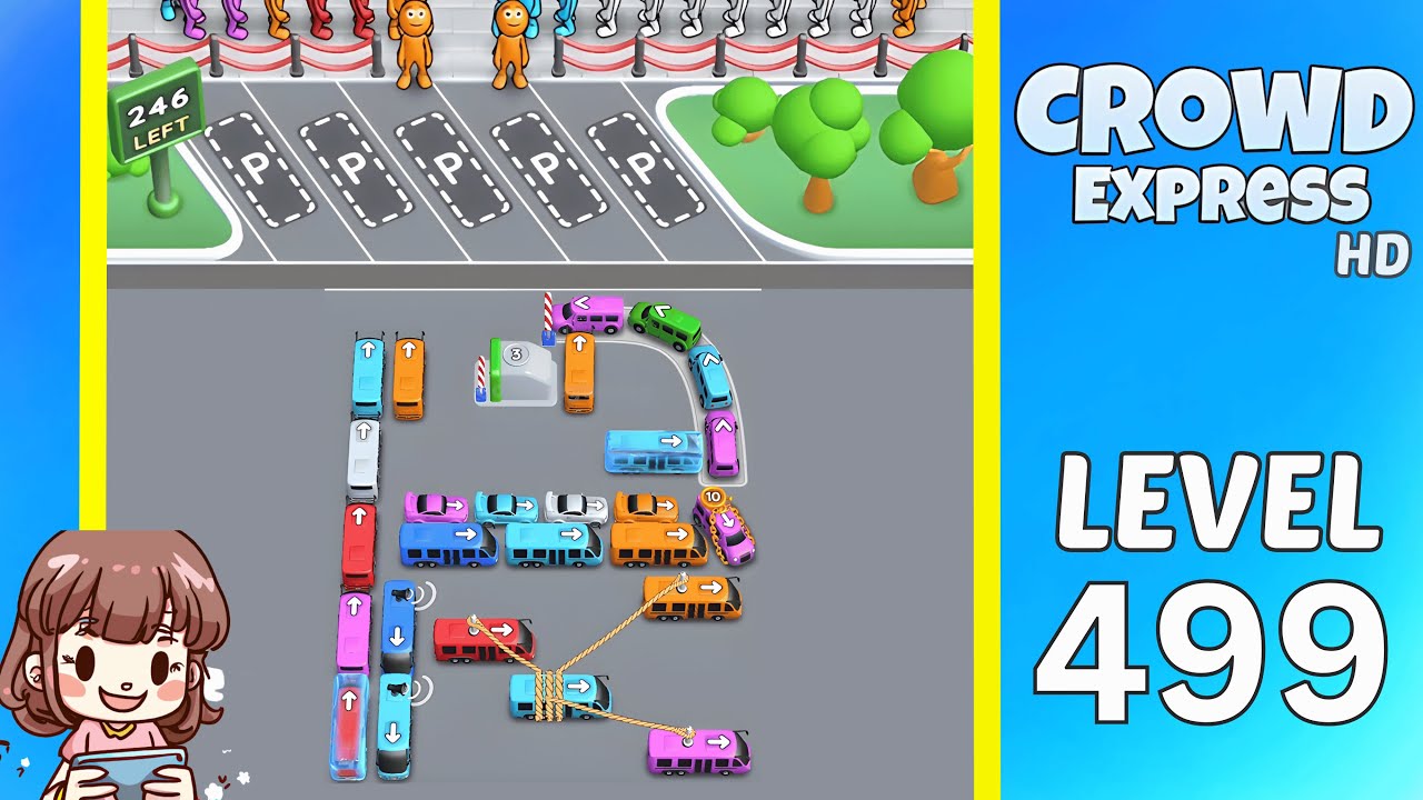 Crowd Express Level 499 Solution Walkthrough