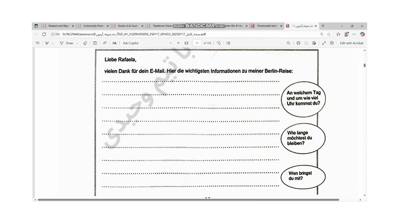E Mail schreiben in der deutschen Sprache