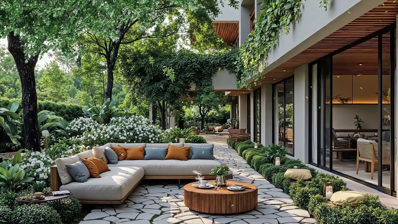 Library Jazz Garden 📚 Smooth Jazz & Soft Instrumentals for Deep Focus, Reading and Calm Coffee Time