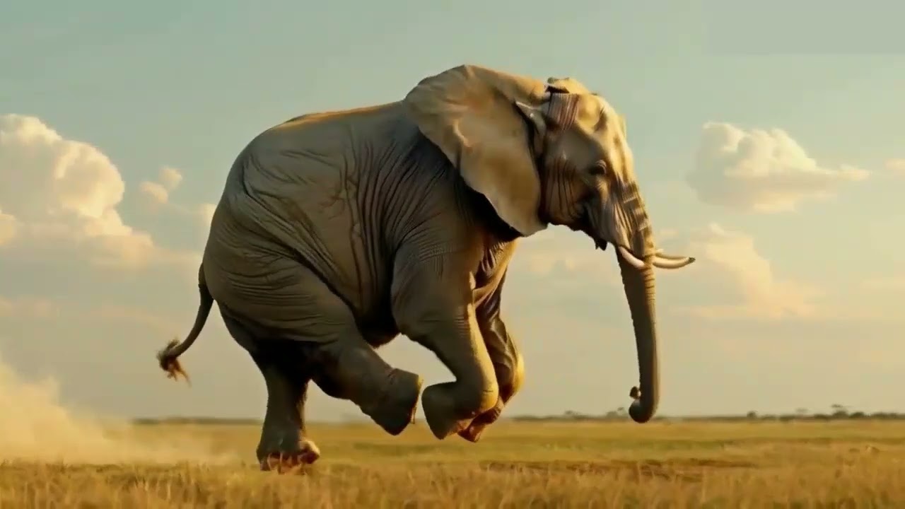 Hathi kheet tor kr farar || Hathi ne zameen phardi || Hathi bidak gaya || #elephant #abnormalanimals