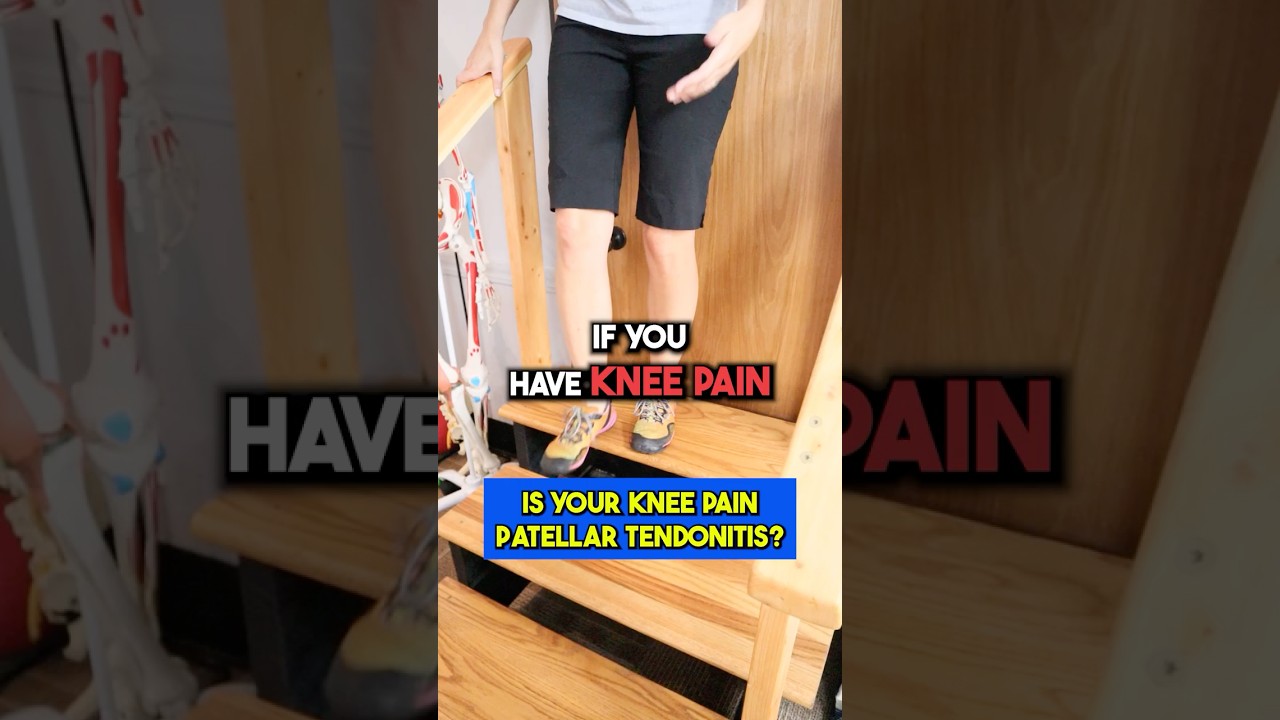 Is Your Knee Pain Patellar Tendonitis? #kneepain #physicaltherapy #bobandbrad #Tendonitis #health