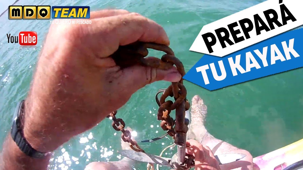 Como prepararse para entrar al mar en kayak