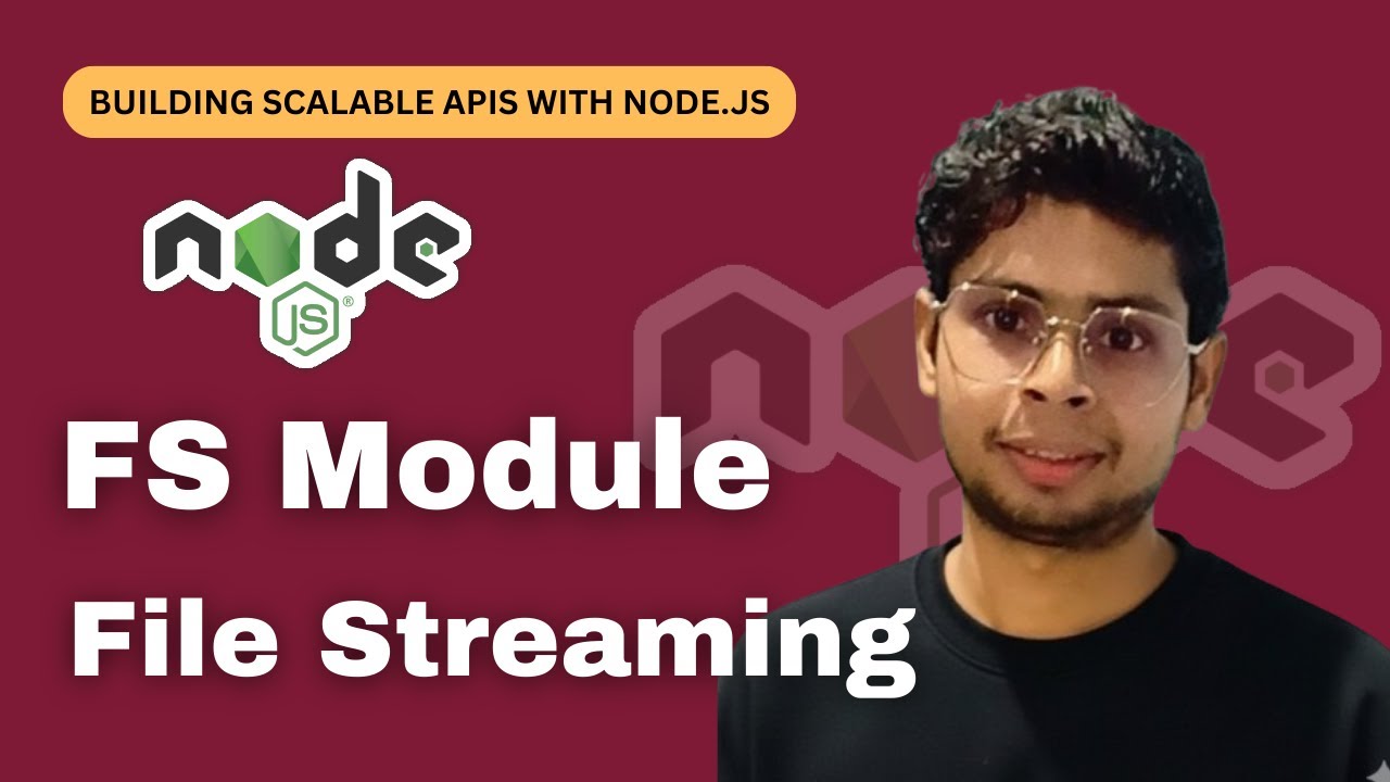 How to Handle Large Files | fs module | file streaming