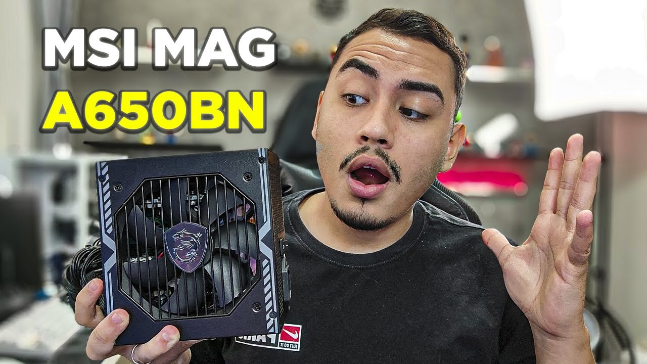 FONTE BOMBA? MSI MAG A650BN BARATA E ULTRAPASSA EXPECTATIVAS!