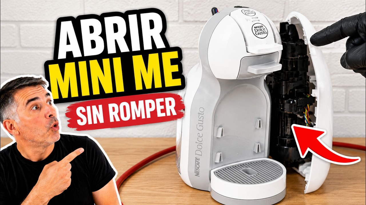 Cómo ABRIR y desarmar Dolce Gusto Mini Me: Guía paso a paso SIN ROMPER nada