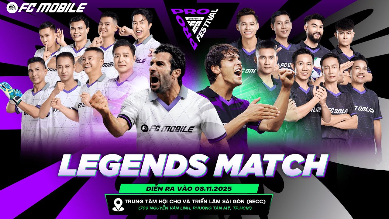 [LIVESTREAM] LEGENDS MATCH | 08.11.2025 | FC PRO FESTIVAL 2025