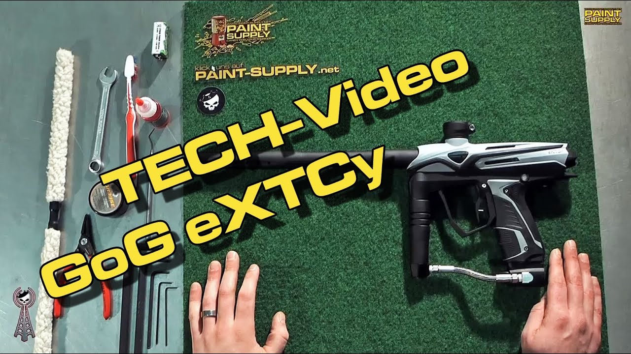 Tipps und Tricks zerlegen reinigen reparieren Paintball Markierer GoG eXTCy