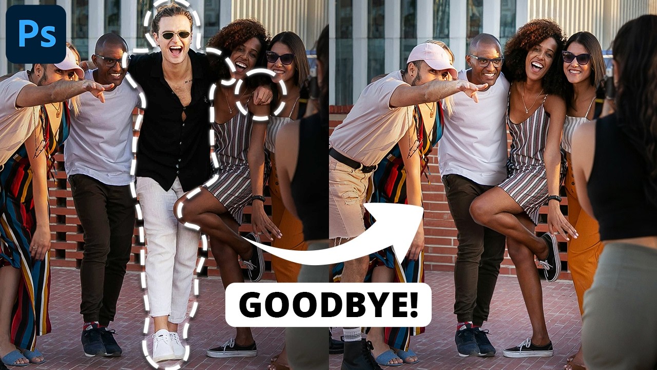 Remove People From Photos In Photoshop - Easy + Advanced Methods!