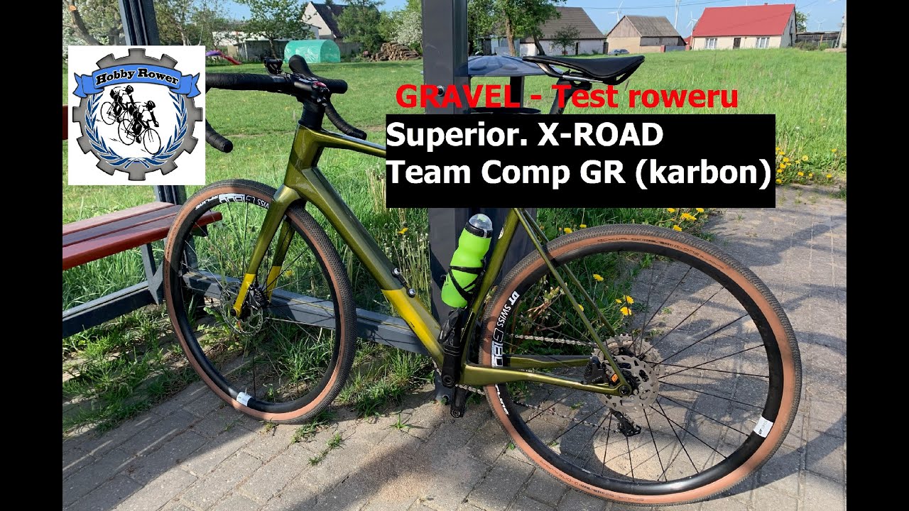 TEST - rower gravelowy Superior X-ROAD Team Comp GR (karbon)