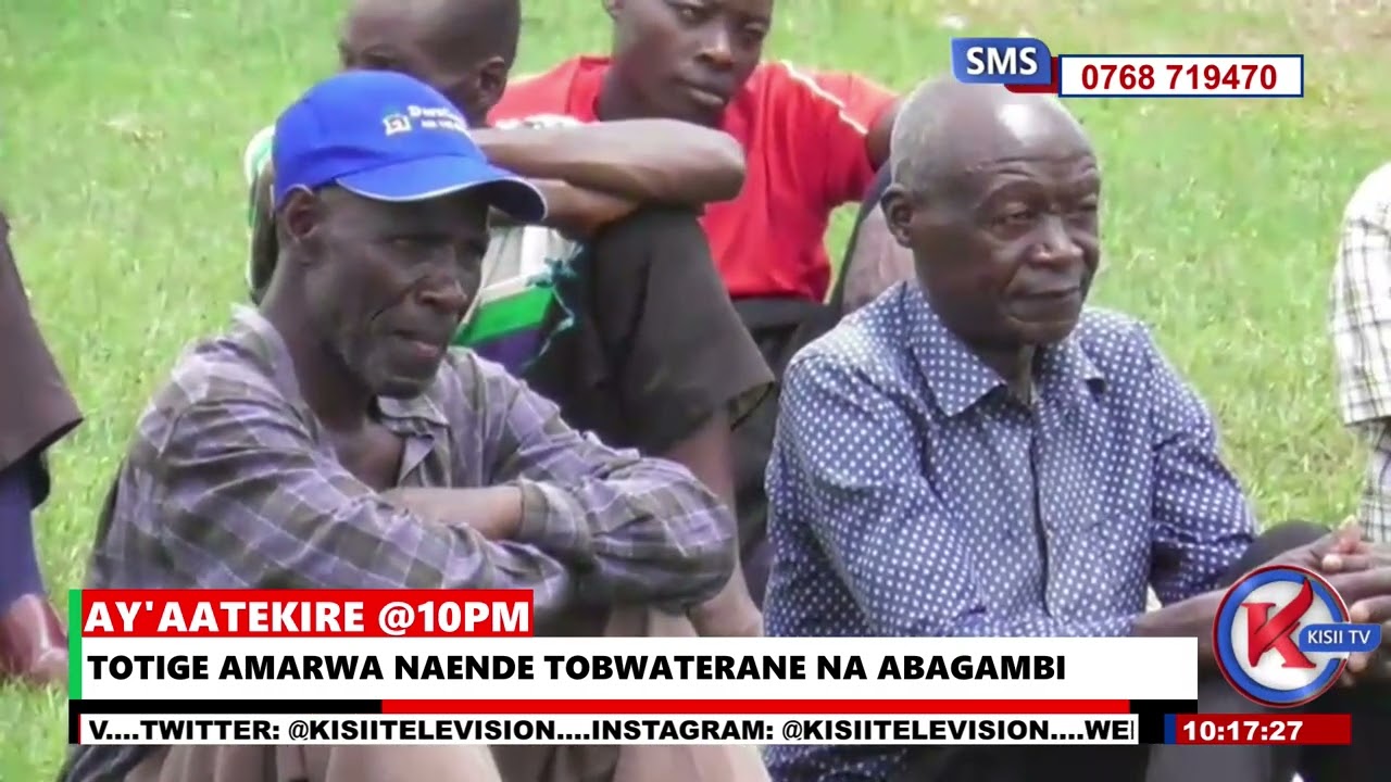 TOTIGE AMARWA NAENDE TOBWATERANE NA ABAGAMBI