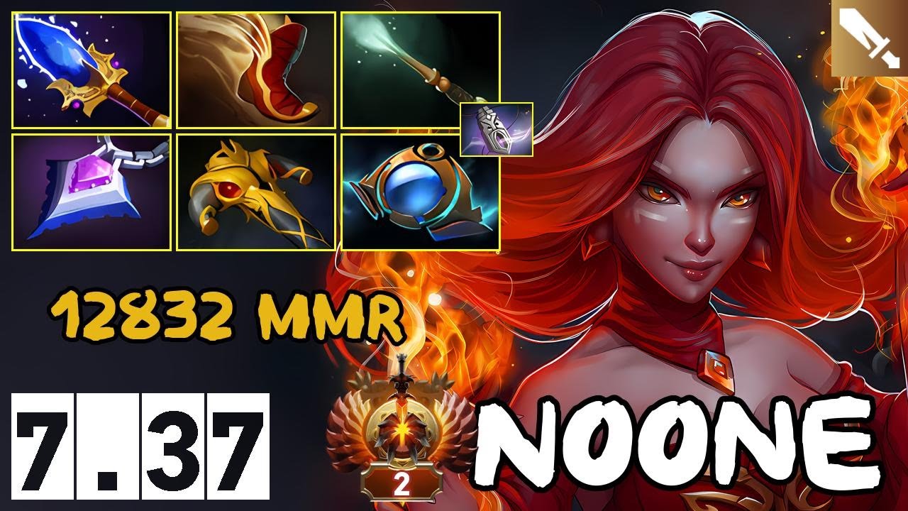 Thermal Runaway Lina - 12832 MMR - Noone - 7.37 - Immortal Dota