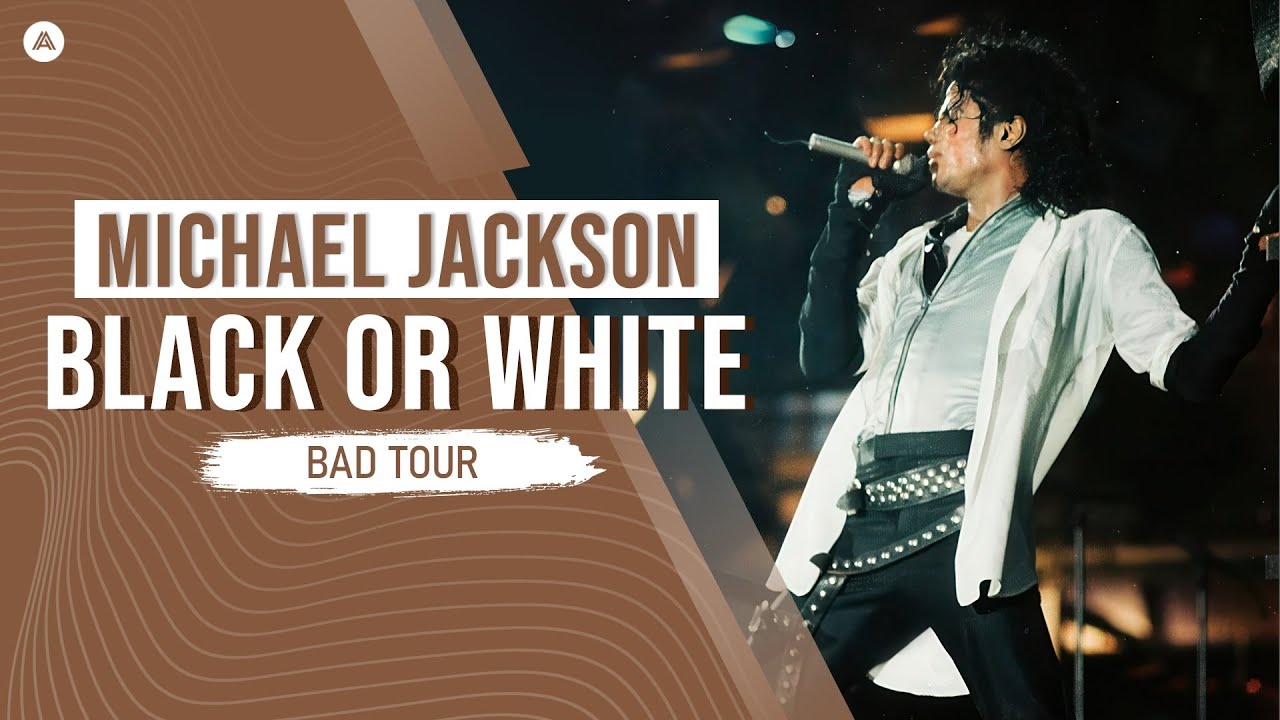 Michael Jackson - Black Or White | AlexanderMJ's Live Edit (Bad Tour style)