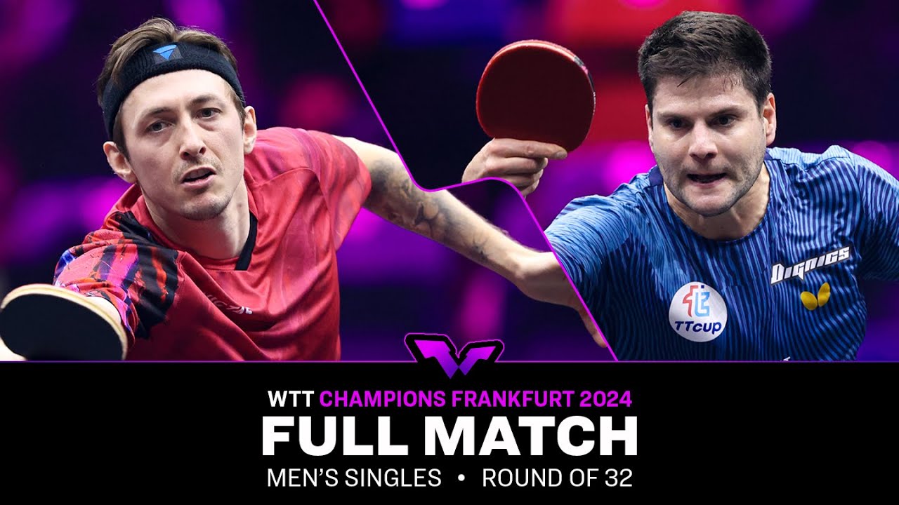 FULL MATCH | Liam Pitchford vs Dimitrij Ovtcharov | MS R32 | #WTTFrankfurt 2024