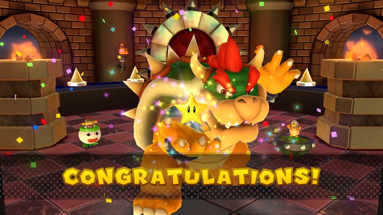 Mario Party 10 Bowser Party #800 Mario, Luigi, Donkey Kong, Yoshi Chaos Castle Master Difficulty